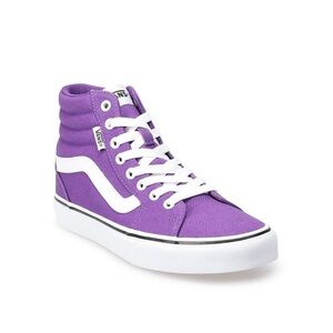 Vans high top Filmore purple sneaker